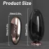 Sex HD Mirror - vibratore leccatore riscaldante - nero