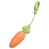 Sex HD Carrots - vibratore realistico a forma di carota - silicone arancione