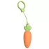 Sex HD Carrots - vibratore realistico a forma di carota - silicone arancione