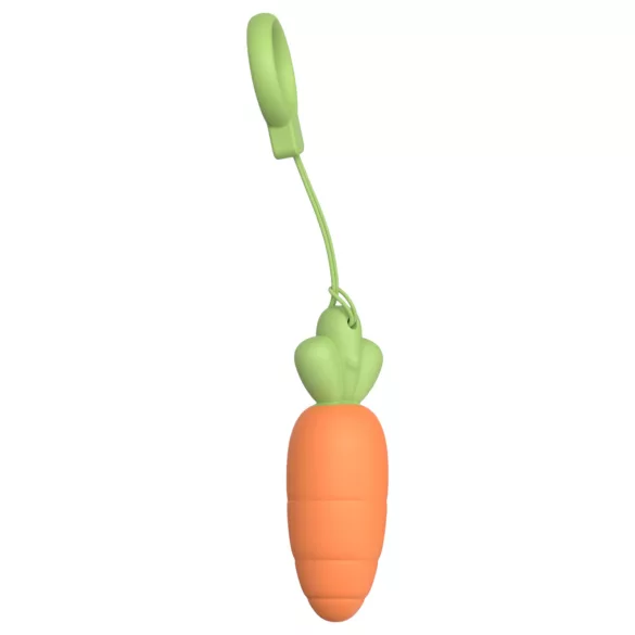 Sex HD Carrots - vibratore realistico a forma di carota - silicone arancione