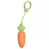 Sex HD Carrots - vibratore realistico a forma di carota - silicone arancione