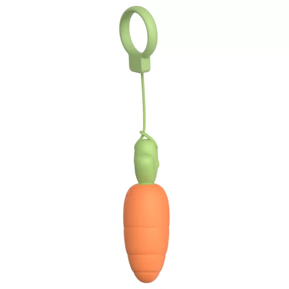 Sex HD Carrots - vibratore realistico a forma di carota - silicone arancione