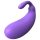 Sex HD - vibratore a forma di melanzana - uovo vibrante viola