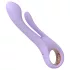 Sex HD Kaethe - vibratore con stimolatore clitorideo - silicone viola
