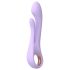 Sex HD Kaethe - Vibratore con stimolatore clitorideo (viola)