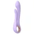 Sex HD Kaethe - vibratore con stimolatore clitorideo - silicone viola