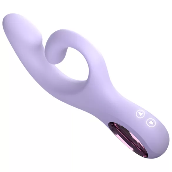 Sex HD - vibratore per punto G con braccio per il clitoride (viola)