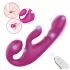SEX HD Co-op Bliss - vibratore strap-on con stimolatore clitorideo