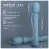 SEX HD Dancer - vibratore massaggiante - silicone turchese