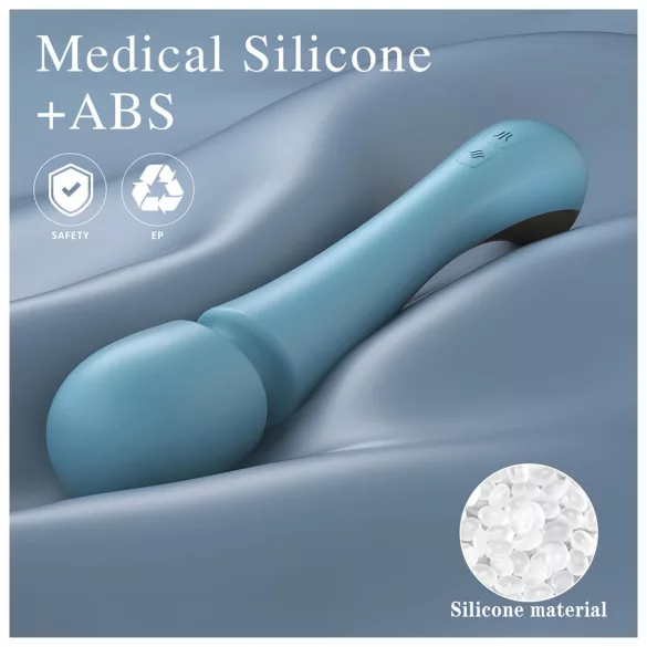 SEX HD Dancer - vibratore massaggiante - silicone turchese