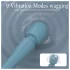 SEX HD Dancer - vibratore massaggiante - silicone turchese
