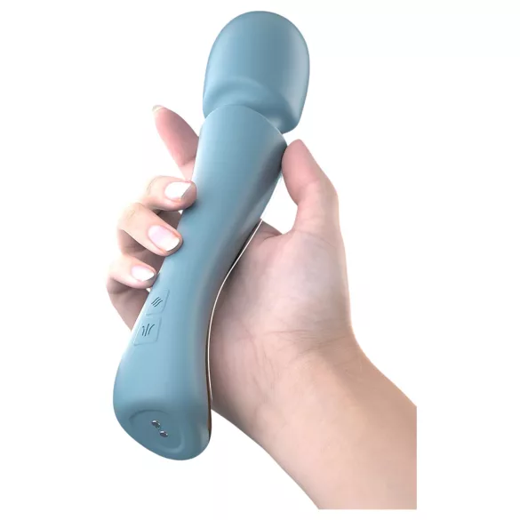 SEX HD Dancer - vibratore massaggiante - silicone turchese