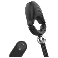   Sex HD - anello fallico con vibrazione regolabile e telecomando (nero)