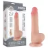 Sliding-Skin - dildo a doppio strato con ventosa - 19,5 cm (color carne)