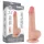 Lovetoy - dildo realistico con testicoli a doppio strato - 20 cm - color carne