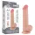 Lovetoy - dildo realistico con testicoli - doppio strato 20,8cm naturale