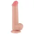 Lovetoy - dildo realistico con testicoli - doppio strato 20,8cm naturale