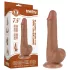 Lovetoy - dildo realistico con testicoli - doppio strato 19,5 cm - color carne