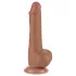 Lovetoy - dildo realistico con testicoli - doppio strato 19,5 cm - color carne