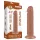 Lovetoy Sliding-Skin - dildo realistico ventosa - doppio strato 20cm naturale