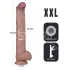 Lovetoy - dildo realistico XXL - doppio strato - 36,5 cm - color carne