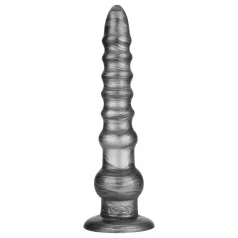  Lovetoy King Sized - vibratore realistico extra grande - 32 cm - grigio