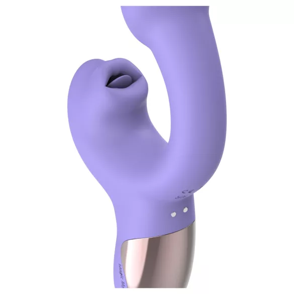 Magic Motion Magic Ponder - vibratore rabbit 2in1 - silicone viola