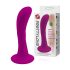 Pretty Love Baile - plug anale curvo con ventosa - silicone rosa