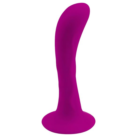 Pretty Love Baile - plug anale curvo con ventosa - silicone rosa