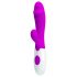 Pretty Love Snappy - vibratore impermeabile punto G con braccio clitorideo (viola)