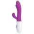 Pretty Love Snappy - vibratore impermeabile punto G con braccio clitorideo (viola)
