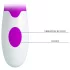 Pretty Love Arthur - vibratore punto G testa mobile - silicone viola