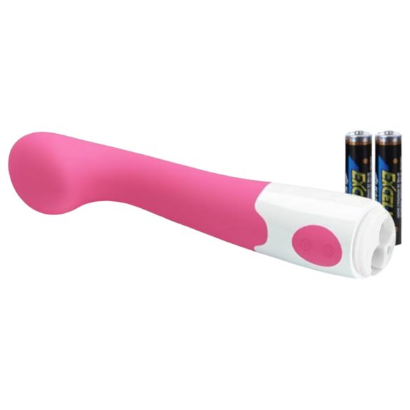 Pretty Love Charles - vibratore impermeabile a punto G (rosa)