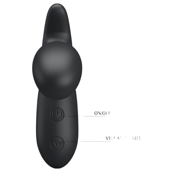 Pretty Love Backie - vibratore prostatico - nero