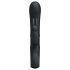 Pretty Love Webb - Vibratore nero impermeabile con braccio clitorideo