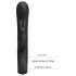 Pretty Love Webb - Vibratore nero impermeabile con braccio clitorideo