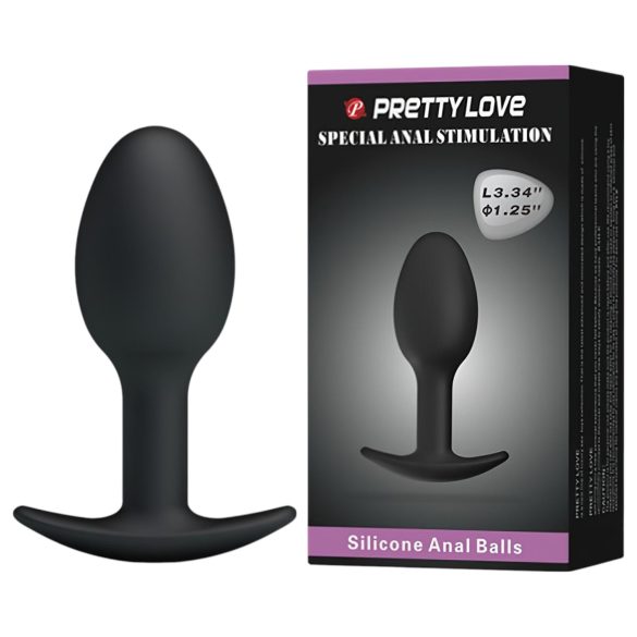 Pretty Love - dildo anale nero