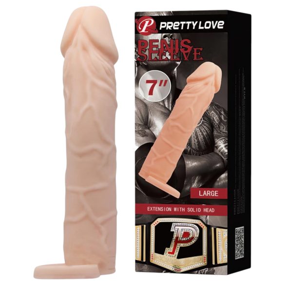 Pretty Love - guaina fallica con anello (naturale)
