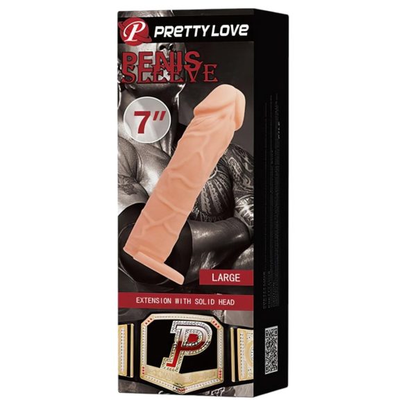 Pretty Love - guaina pene con anello - trasparente