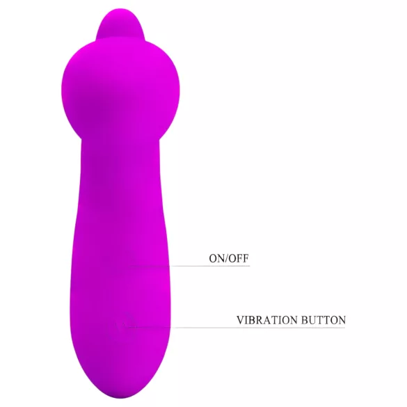 Pretty Love Backie - vibratore prostatico - silicone rosa