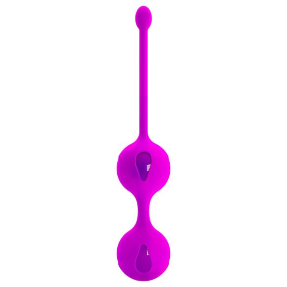 Pretty Love - palline vaginali doppie - silicone viola