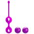 Pretty Love - palline vaginali doppie - silicone viola