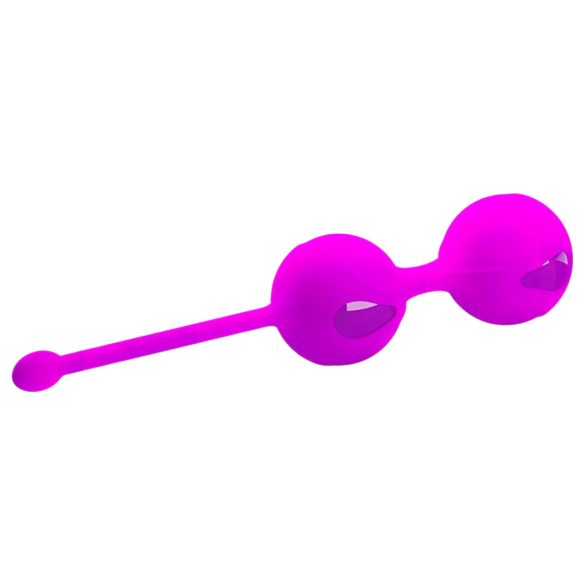 Pretty Love - palline vaginali doppie - silicone viola