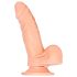 Baile Barbara Mark - vibratore realistico rotante - 15 cm (naturale)
