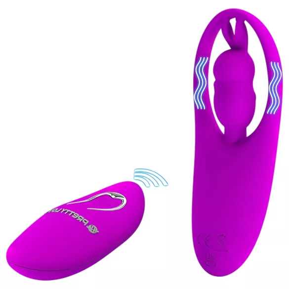 Pretty Love Wild Rabbit - vibratore rabbit clitorideo - silicone rosa