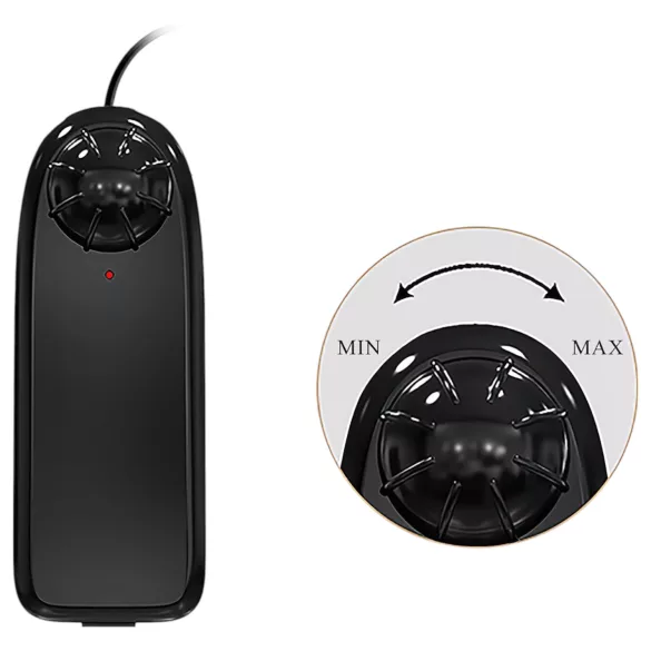 Baile Zebulon - vibratore realistico con testicoli - 19cm colore naturale