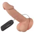 Baile Zebulon - vibratore realistico con testicoli - 19cm colore naturale