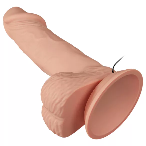 Baile Zebulon - vibratore realistico con testicoli - 19cm colore naturale