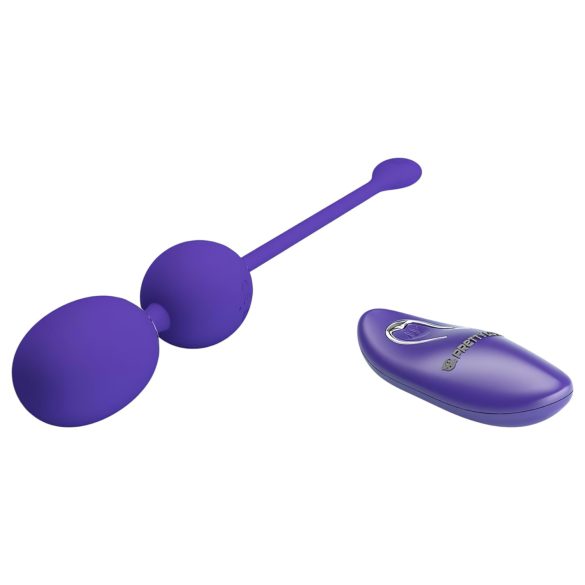 Pretty Love Willie Youth - pallina vaginale con telecomando - silicone viola
