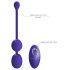 Pretty Love Willie Youth - pallina vaginale con telecomando - silicone viola